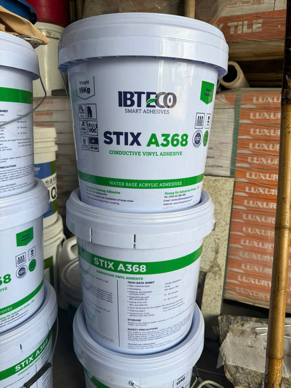 Keo Dán Sàn Vinyl Chống Tĩnh Điện STIX A368 Keo Dán Sàn Vinyl Chống Tĩnh Điện STIX A368
