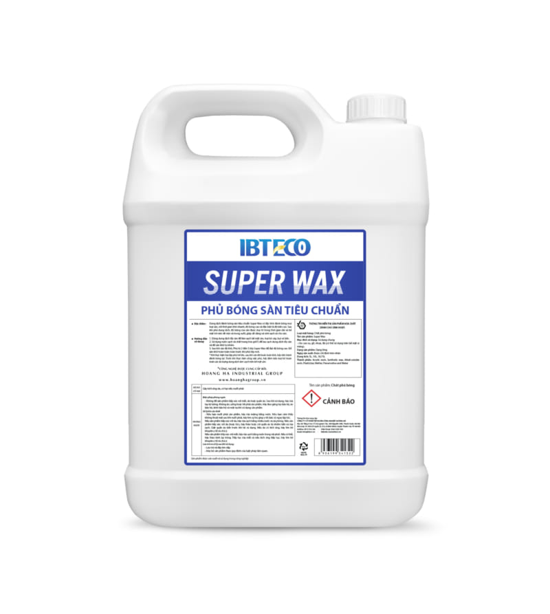 Phủ Bóng Sàn Tiêu Chuẩn IBTECO Super Wax